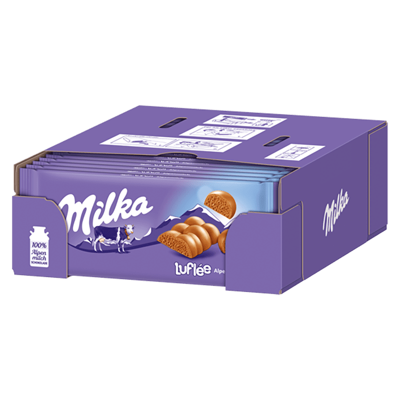 Milka<br> Luflée<br> 13x100g im Karton<br>