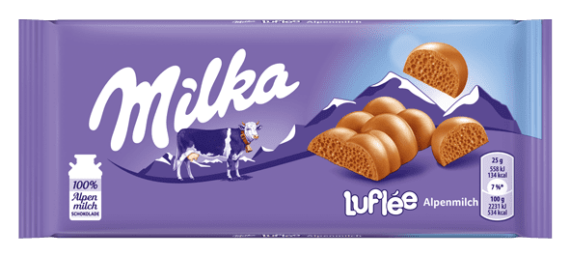 Milka<br> Luflée<br> 13x100g im Karton<br>