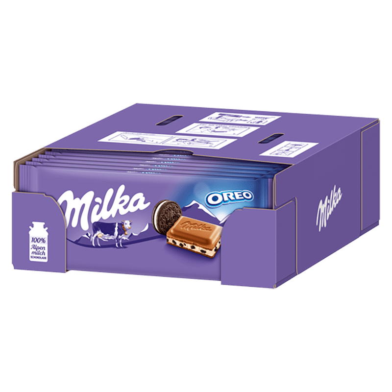 Milka<br>  Oreo<br> 22x100g im Karton<br>