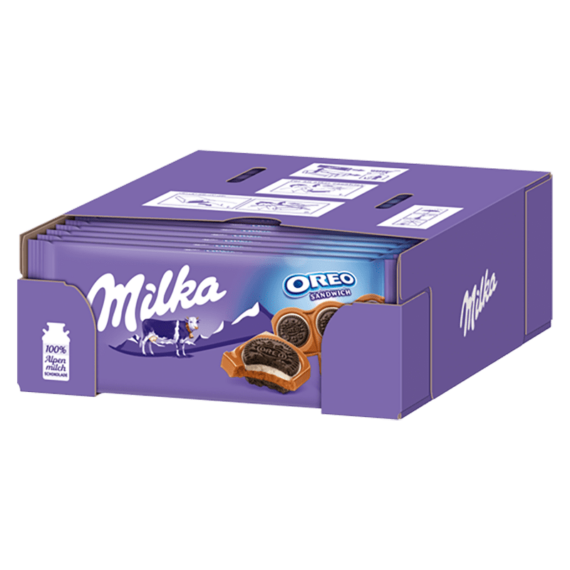 Milka<br> Oreo Sandwich<br> 15x92g im Karton<br>