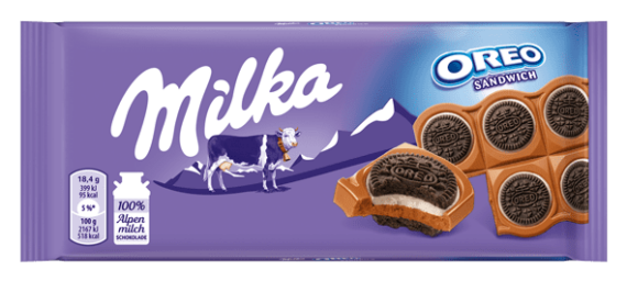 Milka<br> Oreo Sandwich<br> 15x92g im Karton<br>