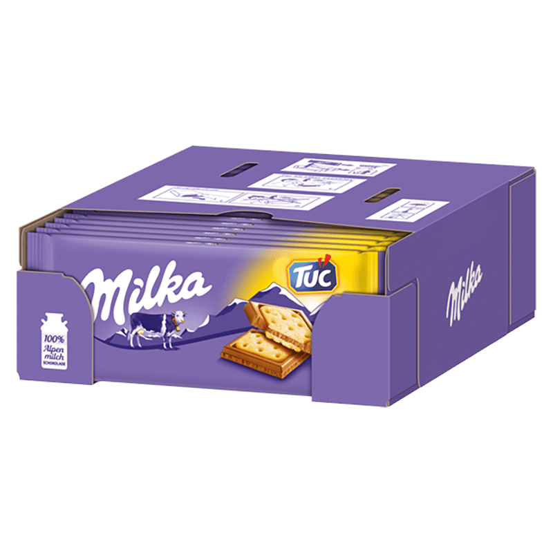 Milka<br> Milka&Tuc<br> 18x87g im Karton<br>