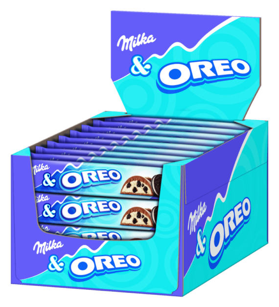 Milka<br>Oreo Riegel<br>36x37 g im Karton<br>