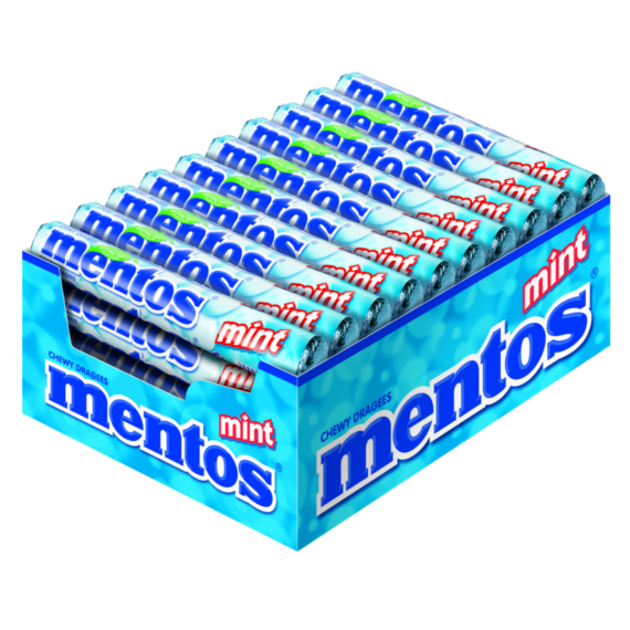 Mentos<br>  Mint<br>  40 Stück im Karton<br>