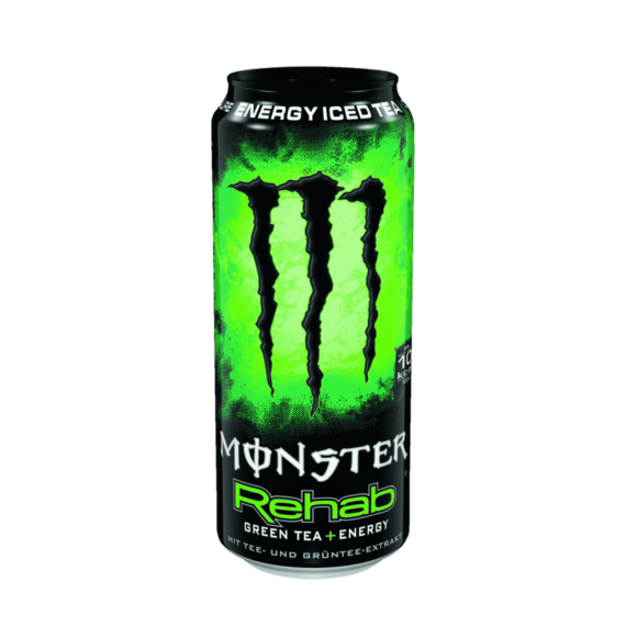 Monster<br>  Rehab Green Tea<br>  12x0,5l im Karton<br>