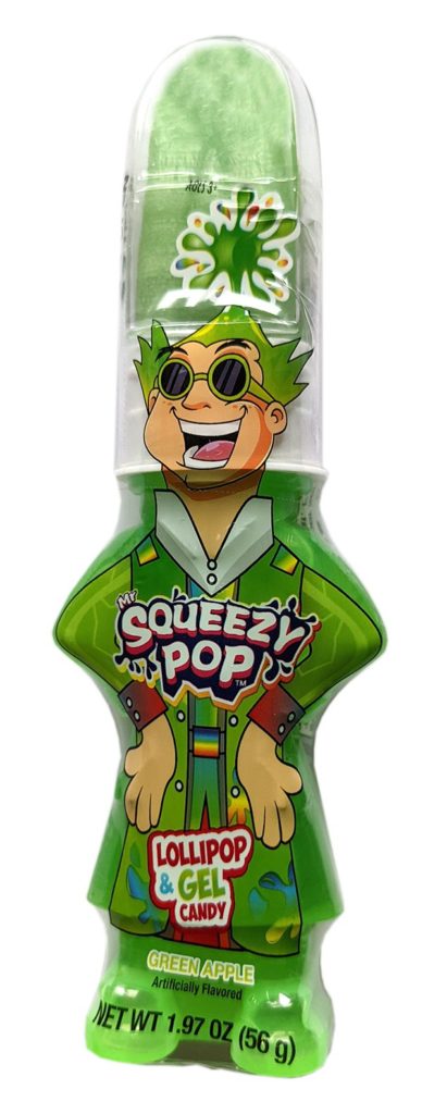 Mr.Squeezy Pop<br>Lollipop & Gel<br> 12 Stück im Karton<br>