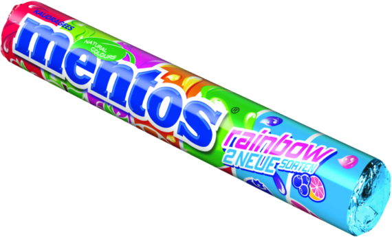 Mentos<br>  Rainbow<br>  40 Stück im Karton<br>