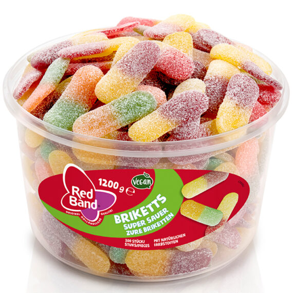 Red Band Briketts super sauer vegan