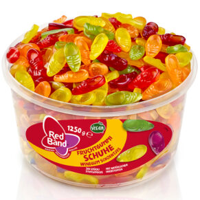 Red Band Fruchtgummi Schuhe vegan