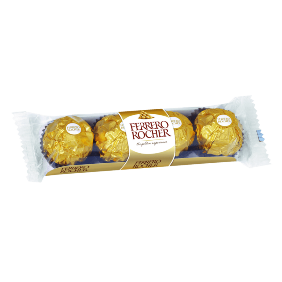 Ferrero<br>  Rocher 4er<br>  16x50g im Karton<br>