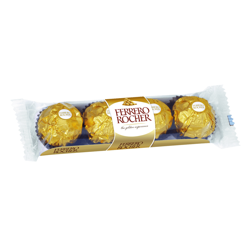 Ferrero<br>  Rocher 4er<br>  16x50g im Karton<br>