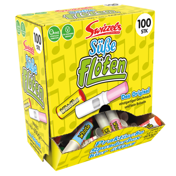 Swizzels<br> Süße Flöten<br> 100 Stück<br>