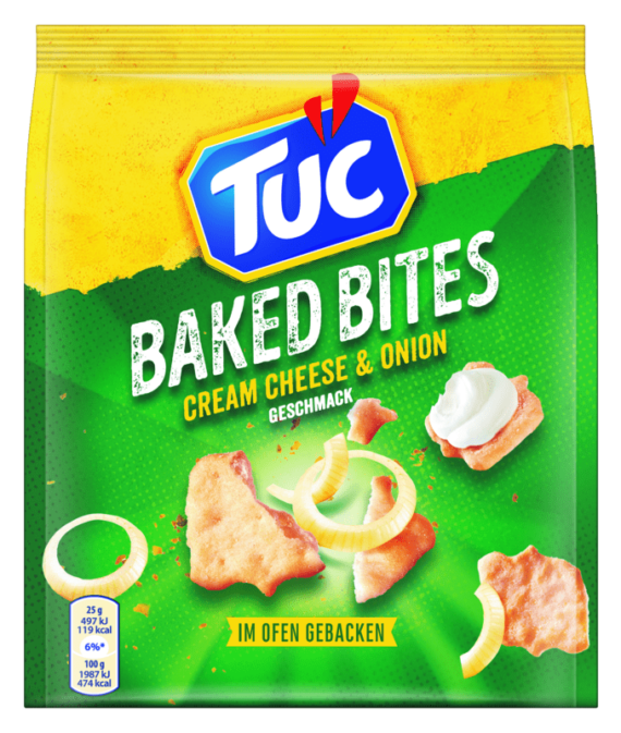 TUC<br> Bakes Bites Cheese&Onion<br> 6x110g im Karton<br>