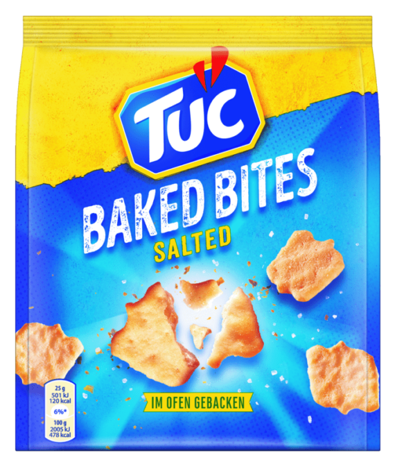 TUC<br> Bakes Bites Salted<br> 6x110g im Karton<br>