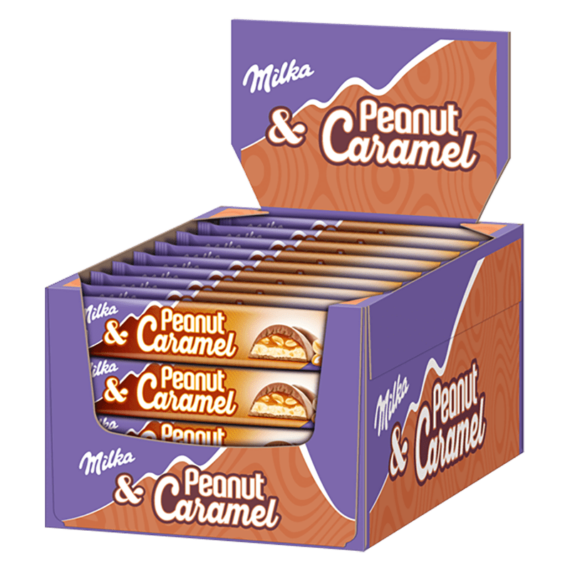 Milka<br> Peanut&Caramel<br> 36x37g im Karton<br>