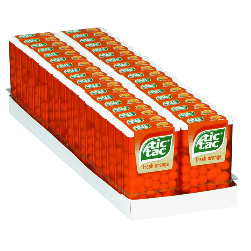 Tic Tac<br>  fresh orange<br>  36x18g im Karton<br>