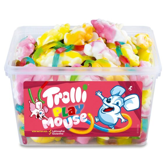 Trolli<br> Playmouse<br> 75 Stück in der Dose<br>