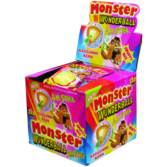 ZED <br>  Monster Wunderball<br>  16 Stück im Karton<br>