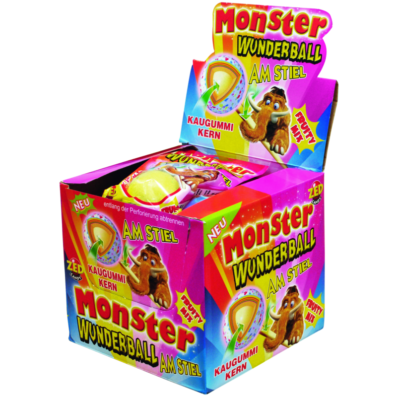 ZED <br> Monster Wunderball<br> 16 Stück im Karton<br>