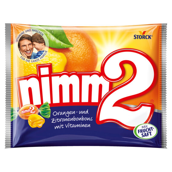 nimm2 Bonbons Orange_Zitrone 145g