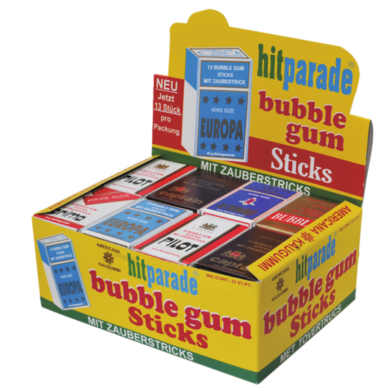 DOK BubbleGum Sticks Hitparade mit Zaubertricks