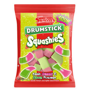 Swizzels<br> Drumstick Squashies Cherry&Apple<br> 120g im Beutel<br>