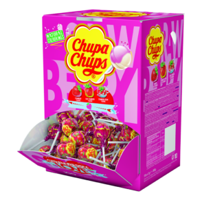 Chupa Chups Strawberry Love Lutscher