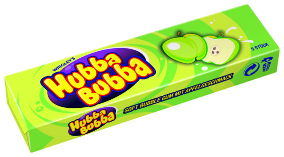 Hubba Bubba Apfel Grün