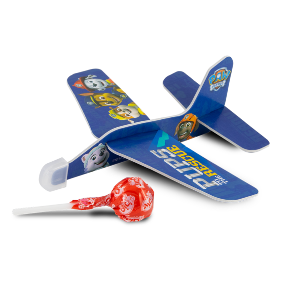 Paw Patrol Candy Jet Lollipop & Schaumstoff-Flieger