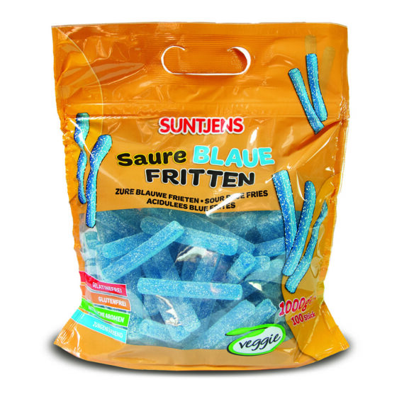 Saure Blaue Fritten