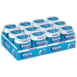 Wrigley's Extra Professional<br> Fresh Strong Mint<br> 12x50 Dragees<br>