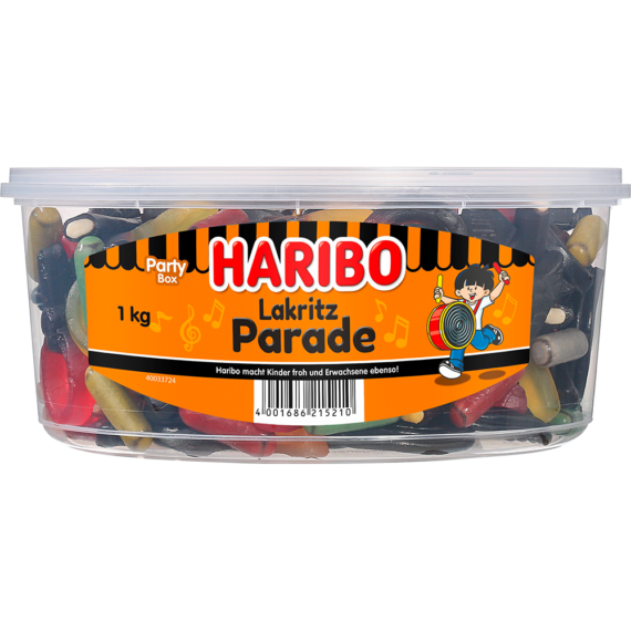 HARIBO Lakritz Parade 1 kg