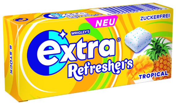 Extra Refreshers Tropical gelb