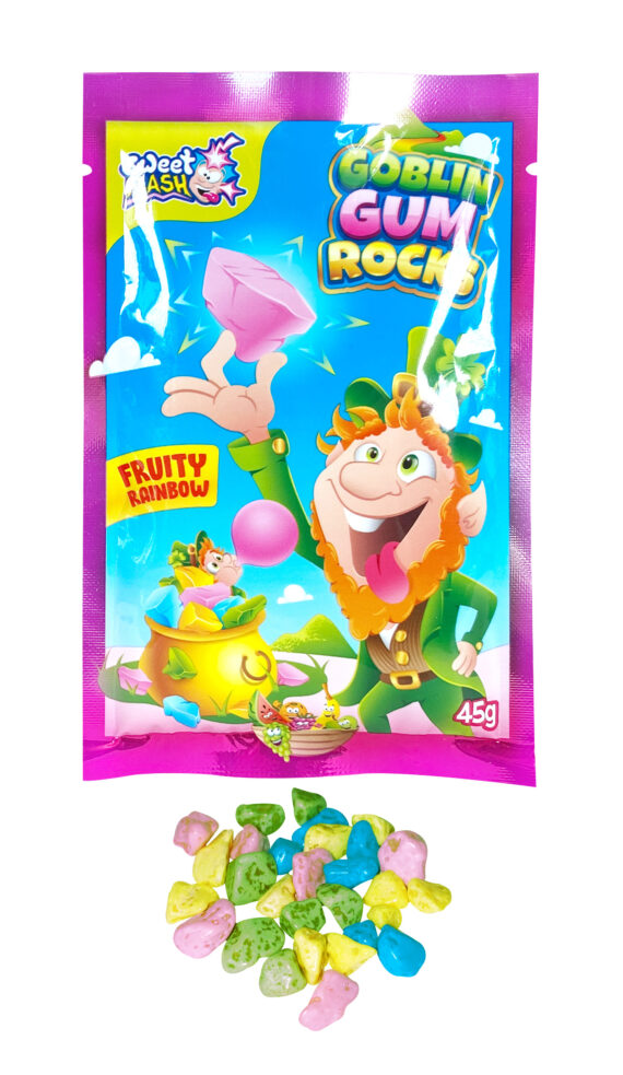 Goblin Gum Rocks Fruity Rainbow