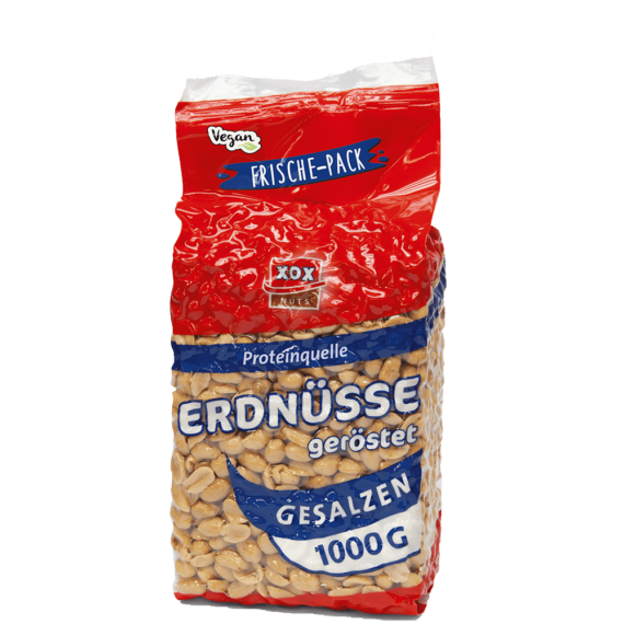 XOX Erdnüsse gesalzen 1000g