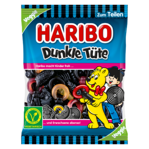 Haribo Btl. Dunkle Tüte