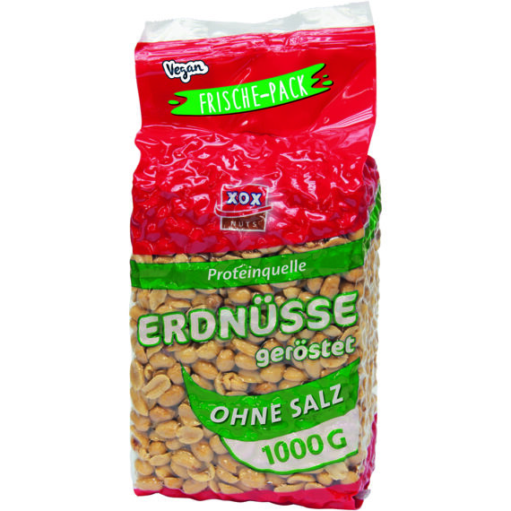 XOX Erdnüsse ungesalzen 1000g