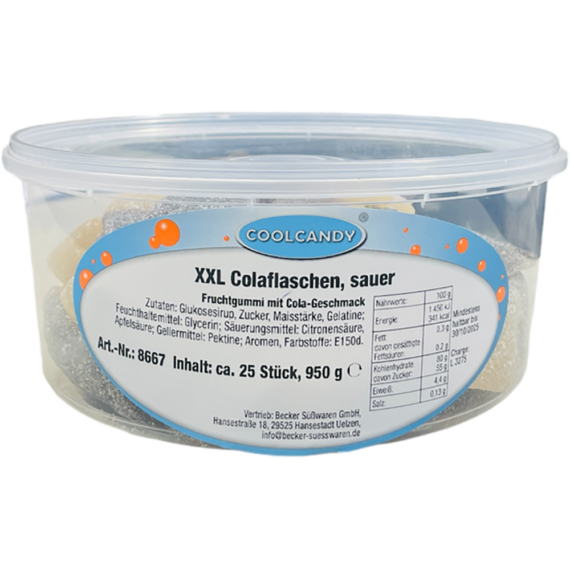 COOLCANDY XXL Colafla. sauer