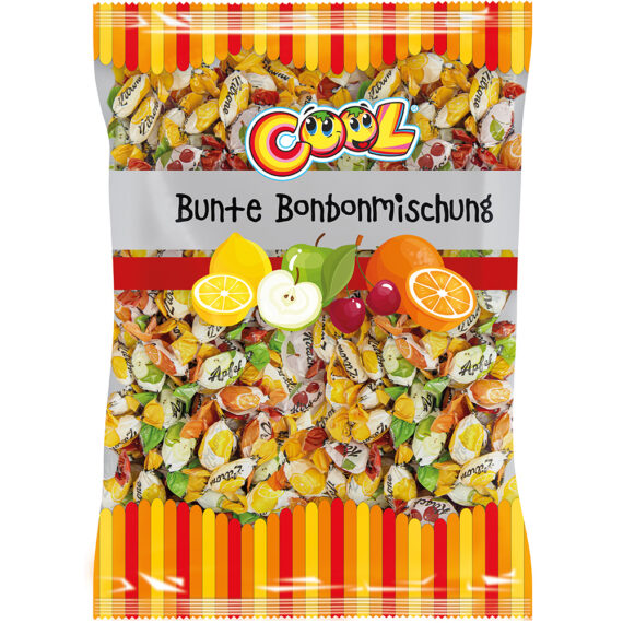 Cool Bonbons 1kg Bunte Bonbonmischung